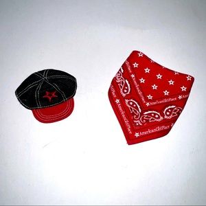 American Girl Pet Hat and Bandana